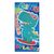 Beauty Home Πετσέτα θαλάσσης διπλής όψης παιδική Microfiber Αrt 2263 Μπλε       |  Πετσέτες Θαλάσσης στο espiti
