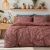 Beauty Home Σετ παπλωματοθήκη υπέρδιπλη Art 12210 Indra 100% Βαμβακοσατέν 300tc 230x250 Σάπιο μήλο       |  Παπλωματοθήκες Υπέρδιπλες στο espiti