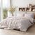 Beauty Home Σετ πάπλωμα υπέρδιπλο Art 12218 Chloe 100% Βαμβακοσατέν 300tc 220x240 Μπεζ       |  Παπλώματα Υπέρδιπλα στο espiti