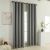 Beauty Home Κουρτίνα Full Blackout σκίασης με 8 κρίκους Soft Art 8391 Grey-11 140x270 Γκρι       |  Ετοιμες κουρτίνες με σχέδιο στο espiti