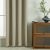 Beauty Home Κουρτίνα Full Blackout σκίασης με 8 κρίκους Soft Art 8391 Beige 140x270 Άμμου       |  Ετοιμες κουρτίνες με σχέδιο στο espiti
