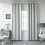 Beauty Home Κουρτίνα Blackout σκίασης με 8 κρίκους Ideal Art 8400 140x270 Γκρι       |  Ετοιμες κουρτίνες με σχέδιο στο espiti
