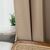 Beauty Home Κουρτίνα μεσαίας σκίασης με 8 μεταλλικούς κρίκους Effect Art 8443 140x270 Μπεζ       |  Ετοιμες κουρτίνες με σχέδιο στο espiti