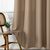 Beauty Home Κουρτίνα μεσαίας σκίασης με 8 μεταλλικούς κρίκους Effect Art 8443 140x270 Μπεζ       |  Ετοιμες κουρτίνες με σχέδιο στο espiti