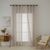 Beauty Home Ύφασμα κουρτίνας με το μέτρο γάζα Sharp Art 8448 Φ300 Άμμου       |  Ετοιμες κουρτίνες με σχέδιο στο espiti