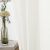 Beauty Home Κουρτίνα γάζα μονόχρωμη με 8 μεταλλικούς κρίκους Fit Art 8447 140x270 Εκρού       |  Ετοιμες κουρτίνες με σχέδιο στο espiti