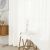 Beauty Home Κουρτίνα γάζα μονόχρωμη με 8 μεταλλικούς κρίκους Fit Art 8447 140x270 Εκρού       |  Ετοιμες κουρτίνες με σχέδιο στο espiti