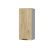 Craft Πάνω Ντουλάπι Χρυσό Δρυς 30x30x72cm AlphaB2B |  Ντουλάπια στο espiti