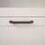 Bιτρίνα VERNE Δίφυλλη  114.8x37.2x153cm Λευκό-Φυσικός Δρυς AlphaB2B |  Συνθέσεις σαλονιού στο espiti