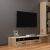 Επιπλο TV Solo 180x52x34 αριστερό Sonoma-Wenge MDF Καμπυλωτό τελείωμα στις πόρτες AlphaB2B |  Έπιπλα τηλεόρασης στο espiti