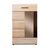 Βιτρίνα Μονόφυλλη Solo 1W 65x35x109cm Sonoma Wenge και MDF Καμπυλωτό τελείωμα στην πόρτα AlphaB2B |  Συνθέσεις σαλονιού στο espiti