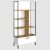 Βιβλιοθήκη Santes Χρυσό Δρυς-Λευκό 90x42x197.5cm AlphaB2B |  Βιβλιοθήκες γραφείου στο espiti