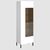 Βιτρίνα Santes Χρυσό Δρυς-Λευκό 64.2x42x197.5cm AlphaB2B |  Συνθέσεις σαλονιού στο espiti