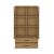 Βιτρίνα Pavi Βελανιδιά με 2 συρτάρια 84.3x33.8x156.4cm AlphaB2B |  Συνθέσεις σαλονιού στο espiti
