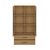 Βιτρίνα Pavi Βελανιδιά με 2 συρτάρια 84.3x33.8x156.4cm AlphaB2B |  Συνθέσεις σαλονιού στο espiti