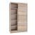 Ντουλάπα Δίφυλλη Ilona Sonoma 130x61x215εκ MDF AlphaB2B |  Ντουλάπες ρούχων στο espiti