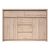 Μπουφές Norton 127x40x91.5εκ Sonoma AlphaB2B |  Μπουφέδες στο espiti