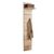 Κρεμάστρα Solo 40x30x194cm Sonoma με λεπτομέρειες Wenge και MDF Καμπυλωτό τελείωμα AlphaB2B |  Καλόγεροι -Κρεμάστρες στο espiti
