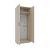 Ντουλάπα Δίφυλλη Simple Σονόμα 80x52x205cm AlphaB2B |  Ντουλάπες ρούχων στο espiti