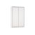 Ντουλάπα Diamont Λευκό 140x60x220cm AlphaB2B |  Ντουλάπες ρούχων στο espiti