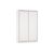 Ντουλάπα Diamont Λευκό 140x60x220cm AlphaB2B |  Ντουλάπες ρούχων στο espiti