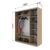Ντουλάπα Diamont Σονόμα 180x60x220cm AlphaB2B |  Ντουλάπες ρούχων στο espiti