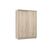 Ντουλάπα Diamont Σονόμα 170x60x220cm AlphaB2B |  Ντουλάπες ρούχων στο espiti