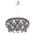 Φωτιστικό Κρεμαστό Venice Μονόφωτο Γκρί (PP-PVC) Ε27 42x42x80cm AlphaB2B |  Οροφής στο espiti