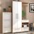 Σετ Εισόδου 2 τεμ 171x37.5x198εκ Λευκό-Sonoma AlphaB2B |  Βιτρίνες - Έπιπλα εισόδου στο espiti