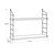 Ραφιέρα τοίχου Armoni Megapap χρώμα sacramento oak - καφέ μέταλλο 72x20x58εκ. |  Ραφιέρες τοίχου στο espiti