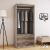 Ντουλάπα ρούχων δίφυλλη OLYMPUS pakoworld χρώμα castillo-toro 81x57x183εκ |  Ντουλάπες ρούχων στο espiti