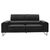 Καναπές Shea pakoworld 3θέσιος pu μαύρο-inox 198x80x87εκ |  Καναπέδες γραφείου στο espiti