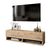 Έπιπλο τηλεόρασης επιτοίχιο Roscoe pakoworld oak 100x31,5x29,5εκ |  Έπιπλα τηλεόρασης στο espiti