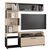 Σύνθετο σαλονιού Jasper pakoworld wenge-φυσικό 151.5x37.5x169.5εκ |  Σετ Προσφοράς στο espiti