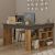 Γραφείο γωνιακό Rosaline pakoworld ανθρακί-oak 120x129x72εκ |  Γραφεία στο espiti