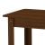 Τραπέζι Quiin pakoworld επεκτεινόμενο καρυδί 120-174x70x73.5εκ |  Τραπέζια στο espiti