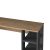 Γραφείο με βιβλιοθήκη Goldie pakoworld ανθρακί-φυσικό 160x45x161.8εκ |  Γραφεία στο espiti