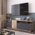 Έπιπλο τηλεόρασης Elana pakoworld sonoma-ανθρακί 150x29.5x46.3εκ |  Έπιπλα τηλεόρασης στο espiti