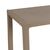Τραπέζι Explore pakoworld με UV protection PP cappucino 90x90x73.5εκ |  Τραπέζια κήπου στο espiti