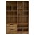 Βιβλιοθήκη Lucinda pakoworld sonoma 120x29.8x180.5εκ |  Βιβλιοθήκες στο espiti