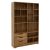 Βιβλιοθήκη Lucinda pakoworld sonoma 120x29.8x180.5εκ |  Βιβλιοθήκες στο espiti
