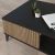 Τραπέζι σαλονιού Flipter pakoworld μελαμίνης oak-μαύρο 83x54x34εκ |  Τραπεζάκια σαλονιού στο espiti