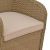 Πολυθρόνα κήπου Hadrian pakoworld rattan καφέ- textilene μπεζ 57x70x85εκ |  Πολυθρόνες κήπου στο espiti