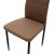 Καρέκλα Parker pakoworld PU cappuccino-μαύρο πόδι 42x48x98εκ |  Καρέκλες στο espiti