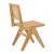 Καρέκλα Winslow pakoworld φυσικό rubberwood 45x56x82εκ |  Καρέκλες στο espiti