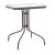 Tραπεζαρία Obbi-Watson pakoworld σετ 3τεμ καφέ μέταλλο-pe rattan 60x60x70εκ |  Επιπλα στο espiti