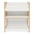 Ραφιέρα Seagull pakoworld φυσικό-λευκό mdf 57x34x70εκ |  Ντουλάπια στο espiti