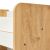 Ραφιέρα Seagull pakoworld φυσικό-λευκό mdf 57x34x70εκ |  Ντουλάπια στο espiti