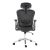 Καρέκλα γραφείου εργασίας Mergi pakoworld μαύρο mesh 62x63x120εκ |  Καρέκλες γραφείου στο espiti