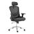 Καρέκλα γραφείου εργασίας Mergi pakoworld μαύρο mesh 62x63x120εκ |  Καρέκλες γραφείου στο espiti